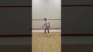 Learn to ANTICIPATE in Squash squash sports tennis squashplayer racketsports teacher pro [upl. by Yde254]