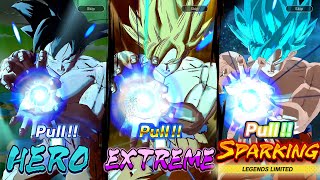 Dragon Ball Legends All Summoning Animations Meanings Explained  HD Widescreen dblegends [upl. by Ynatsyd502]