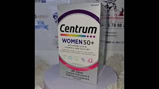 Centrum Women 50 Multivitamin 90tablets multivitamin centrum supplements multiminerals [upl. by Okiam873]