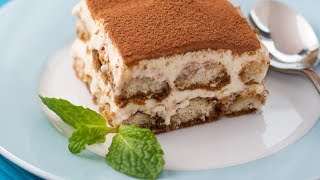 How to Make Tiramisu  Authentic Tiramisu Recipe  No Bake Dessert [upl. by Almat]