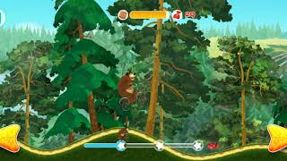 masha si ursul lvl 55 hillclimb  masha and the bear  mashaandthebear [upl. by Ivon]