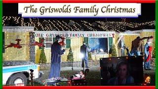 The GRISWOLD’s Christmas Vacation House 2020 LA Mirada Christmas Light DisplayNational Lampoo [upl. by Richara]