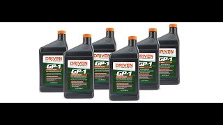 More Horsepower in an Oil Change NEW  DRIVEN GP1 High Performance Oil [upl. by Nairehs]