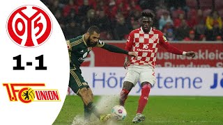 Mainz 05 VS Union Berlin 11 Highlights  Bundesliga 20232024 [upl. by Lettie]