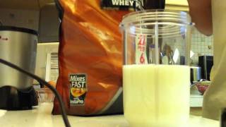 Raw egg protein shake [upl. by Crean851]