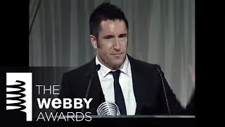 Trent Reznors 5Word Speech at The 13th Annual Webby Awards [upl. by Keefer]