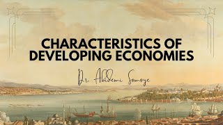 Characteristics of Developing Economies [upl. by Seditsira509]