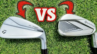 TAYLORMADE STEALTH vs P790 IRONS REVIEW  Whats the difference and which are best [upl. by Arihsa425]