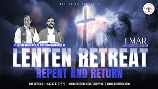 LIVE Lenten Retreat Repent and Return 1 March 2024 Divine UK [upl. by Chandal]