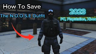 Fastest Way To Get The NOOSE SWAT Outfit In GTA Online  2024 PC Playstation Xbox [upl. by Conlan]