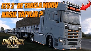 ETS 2 TABELA MODU NASIL YAPILIR   How to Create Your Own Lightbox [upl. by Eniluj322]