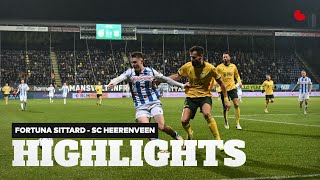 ⚔️ Een laat gelijkspel in Sittard  Highlights Fortuna Sittard  sc Heerenveen [upl. by Butcher]