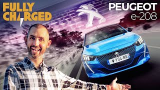 Peugeot e208 Test Drive  Fully Charged [upl. by Burkhard]