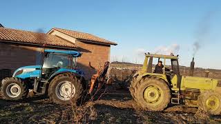 Tiro alla fune tra Hurlimann 6130 e Landini Power Mondial 115 [upl. by Wedurn]