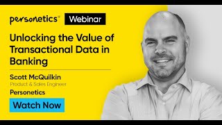 Personetics Webinar Unlocking the Value of Transactional Data in Banking [upl. by Charles100]