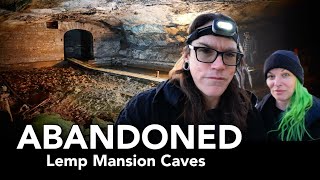 The Scariest Place in St Louis  Abandoned LEMP Mansion Caves and OFF LIMIT Areas 4K [upl. by Slotnick]