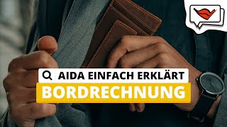 Bordrechnung  AIDA einfach erklärt 💡 [upl. by Earej]