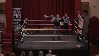 FTGU Wrestling Ibstock 30th April  Vegan Prescott amp Peter Ocelot vs Jeffrey Dickinson amp Air Felix [upl. by Aicad274]