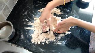 How to prepare flour for Jowar Roti  Jolada Rotti [upl. by Adnohs576]