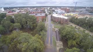 Flooding in downtown Fayetteville [upl. by Trin448]