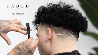 How to do a Taper Fade w Under Cut [upl. by Eidnac]