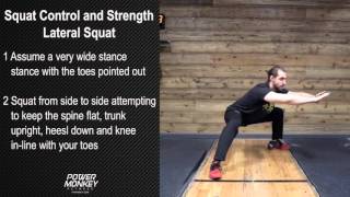 Squat Control and Strength  Lateral Squat [upl. by Mcnelly327]