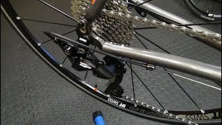 How To Adjust Shimano Di2 Front Derailleurs [upl. by Candless]