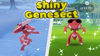 Shiny Genesect 649 in Pokemon Go  Showing it off in Sword and Shield [upl. by Kenton589]