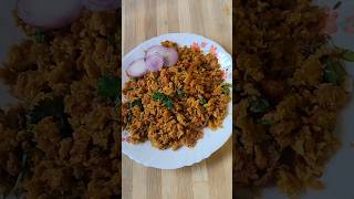 Veg keema  Soya keema recipe shorts soyabean [upl. by Nanor]