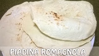 Piadina Ricetta Romagnola [upl. by Murat]