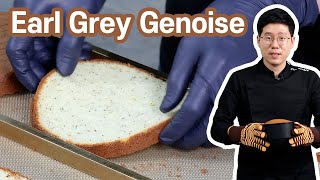 Totally Foolproof Earl Grey Genoise  Tons of tips amp tricks [upl. by Nnednarb816]