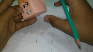 Como hacer un muñeco de papel 3Dpapeleros craft1 cabeza [upl. by Natasha]