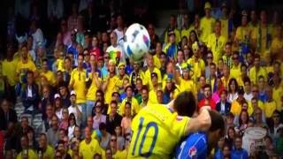 Italy 10 Sweden  EURO 2016   All Goals amp Highlights [upl. by Keldon]