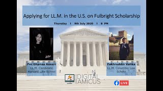 How to apply for LLM in the US on Fulbright Scholarship Discussion with Fulbright Scholars [upl. by Adaner]