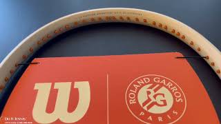 Wilson RolandGarros Clash 100 v2 Tennis Racquet tennis tennisracket rolandgarros [upl. by Ahsineb606]