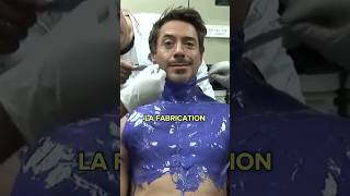 Comment a été créée larmure dIron Man  😱 shorts ironman robertdowneyjr marvel tournage [upl. by Keating303]