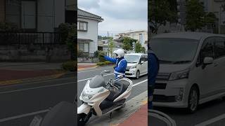 どんな白いバイクに青ジャージでも皆良い子になる！なった！社会実験 [upl. by Barna199]