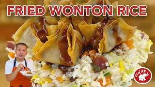 FRIED WONTON RICE [upl. by Eanel]