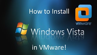 Windows Vista  Installation in VMware 2022 [upl. by Notlit]