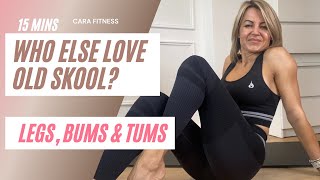 Legs Bums amp Tums 15 MINUTE WORKOUT [upl. by Selokcin552]