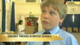 Sanskrit thriving in British schools [upl. by Aenit]