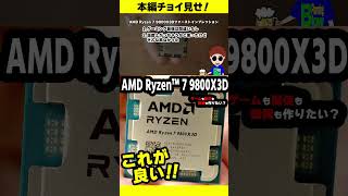 【Ryzen 7 9800X3D】新世代ゲーミング最強CPUはゲーミングだけでは無かった件【AMD】 [upl. by Carrick]