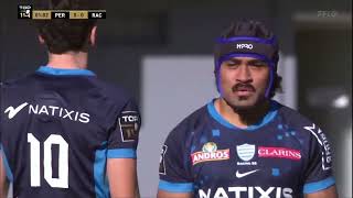 Perpignan vs Racing 92  202324 France Top 14  Full match Rugby [upl. by Ratcliff]