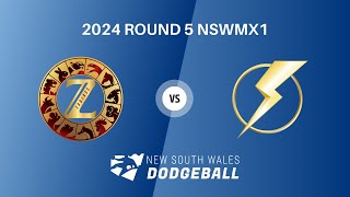 2024 NSWDL R5 Mixed Div 1 Zetland Zodiacs vs Liverpool Lightning [upl. by Nick]