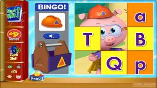 Alpha Pig Lickety Letter Bingo  Alpha Pigs Bingo [upl. by Tewell323]