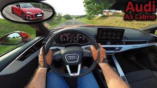 2023 Audi A5 Cabriolet  POV driving [upl. by Ueik]