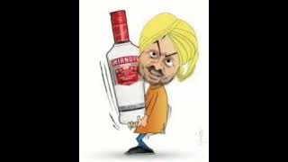 Bhawant Maan in drunken state singing Hangama hai kyun barpa thori si to pi li hai [upl. by Madai27]