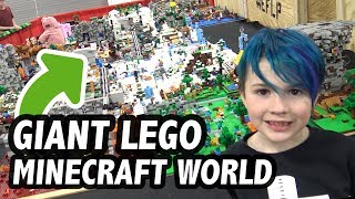 MASSIVE LEGO Minecraft World 2019 Update [upl. by Reinertson637]