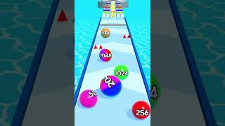 Numbers Ball Run Challenging Game Part 42 android ios ballrun2048 shorts ballgame 2048balls [upl. by Astto47]