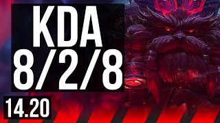 ORNN vs JAX TOP  828  EUW Diamond  1420 [upl. by Auqinahc]